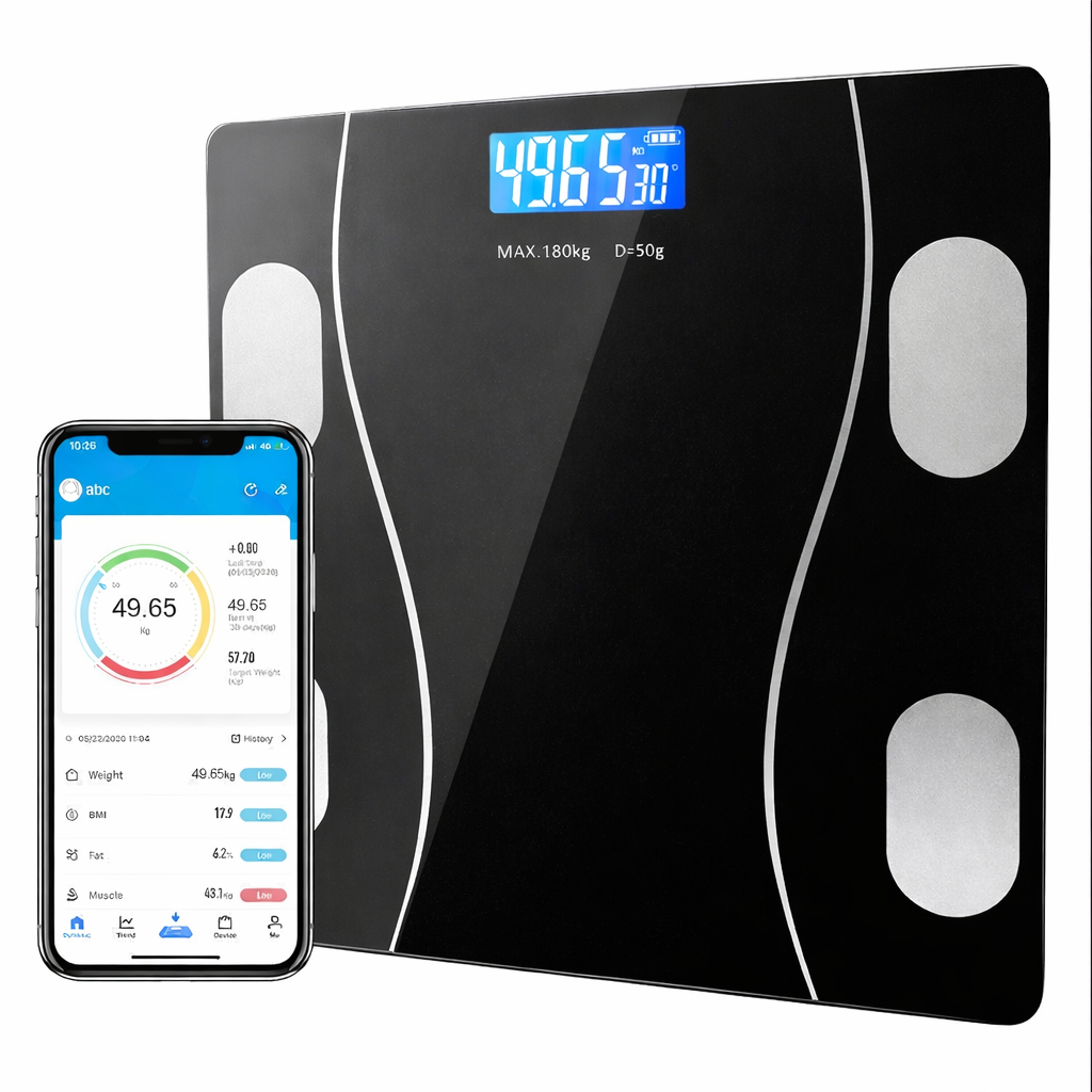 DIGITAL APP TRACKER SMART BODY WEIGHT SCALE